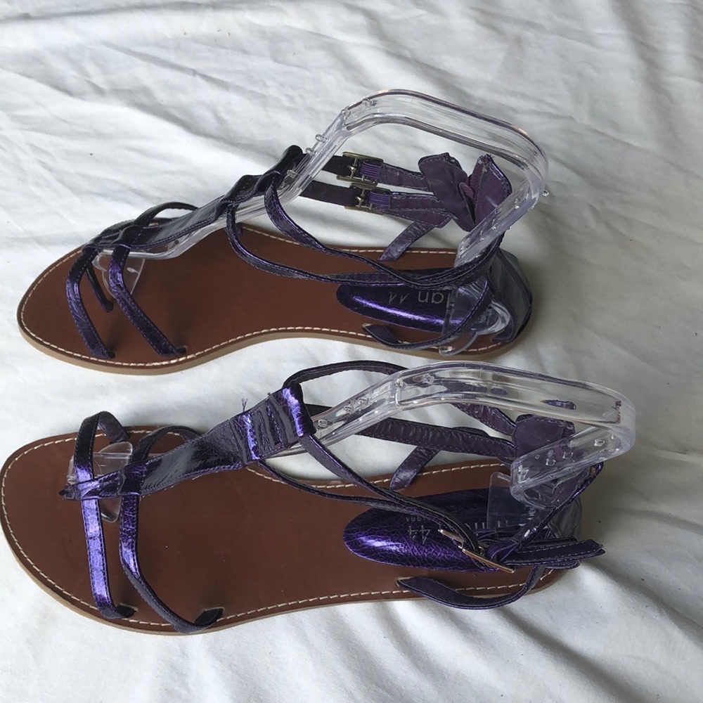 Strappy colorful gladiator sandals size 12